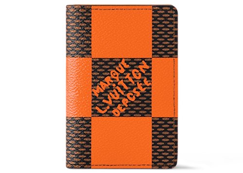 Louis Vuitton Pocket Organizer Damier Pop - Orange