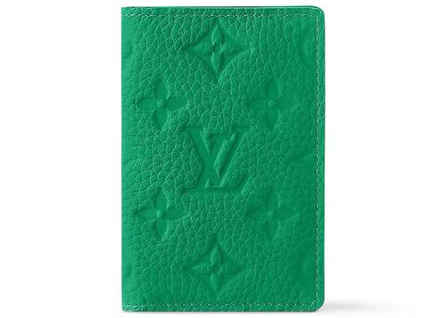 Louis Vuitton Pocket Organizer Taurillon Colormania - Green