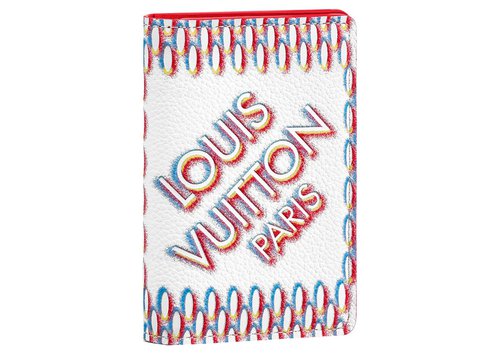 Louis Vuitton Pocket Organizer - White Damier Spray