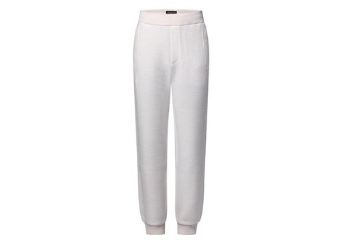 Louis Vuitton Quilted Textured Wool Pants - Milky White - YP1AGJPK