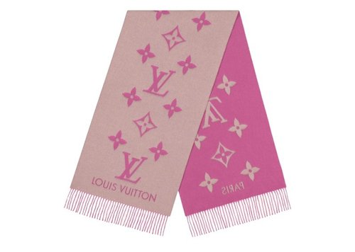 Louis Vuitton Reykjavik Scarf - White Rose Pink - YPM76066