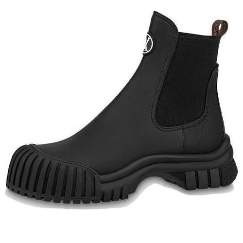Louis Vuitton Ruby Flat Ankle Boots - Black - YP1ABUI1