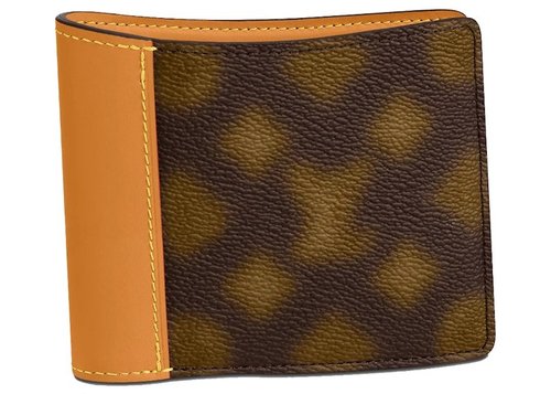 Louis Vuitton Slender Wallet Blurry Monogram - Brown