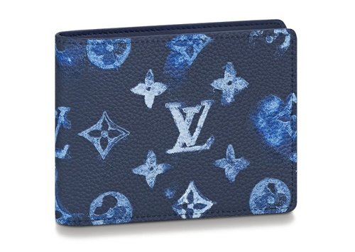 Louis Vuitton Slender Wallet Ink Watercolor - Multicolor