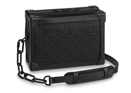 Louis Vuitton Soft Trunk Monogram Embossed - Black