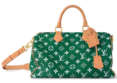Louis Vuitton Speedy P9 Bandoulière 40 Monogram Leather - Green