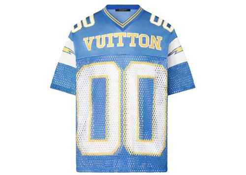 Louis Vuitton Sporty T-Shirt with Patch - Blue - YP1A9SWD