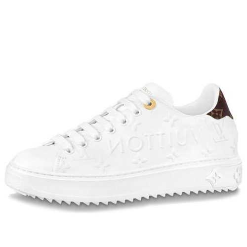 Louis Vuitton Time Out Trainers - White/Brown - YP1AAP6D