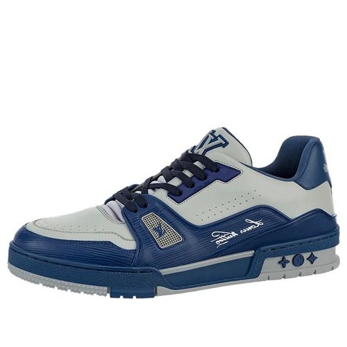 Louis Vuitton Trainer - Grey/Blue - YP1AA6UV