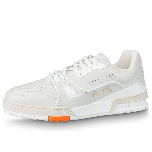 Louis Vuitton Trainer - White/Orange - YP1A5A0V