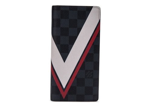 Louis Vuitton Wallet Organizer Damier Cobalt 2017 America's Cup Brazza - Black