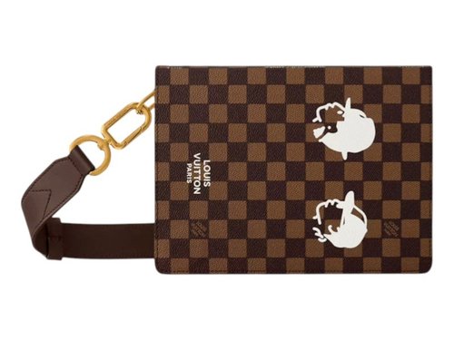 Louis Vuitton x Nigo Book Messenger - Brown