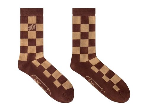 Louis Vuitton x Nigo Damier Skate Socks - Brown - YPM5212L