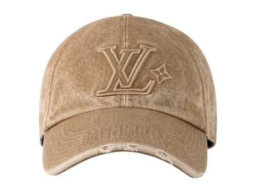 Louis Vuitton x Nigo LV Denim Washed Cap - Beige - 15265M