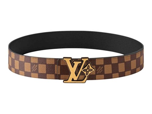 Louis Vuitton x Nigo LV Flower Damier Phriendship 40MM Reversible Belt - Brown - YPM4431U