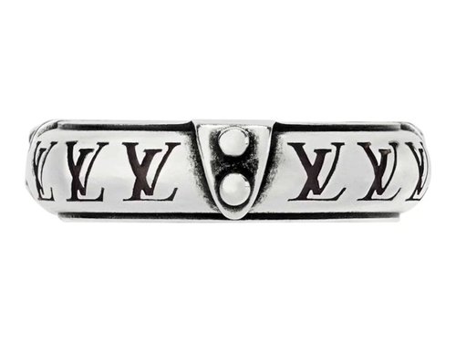 Louis Vuitton x Nigo LV Lozine Ring - Black Patina - YPM1772M