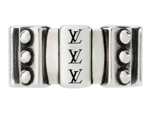 Louis Vuitton x Nigo LV Lozine Ring - Black - YPM1774M