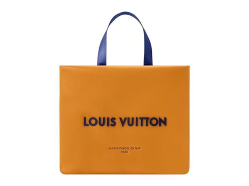 Louis Vuitton x Nigo Mini Shopper Tote - Saffron Yellow