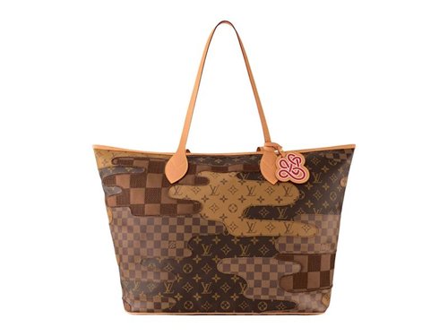 Louis Vuitton x Nigo Nevereverfull Tote - Brown