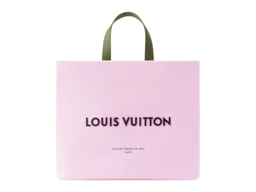 Louis Vuitton x Nigo Shopper Tote MM - Pink