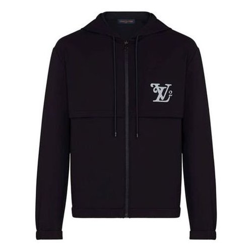 Louis Vuitton x Nigo Squared LV Zipped Hood Blouson - Black - 1A7X7