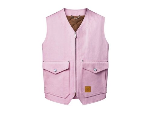 Louis Vuitton x Nigo Workwear Gilet - Pink - YP1AILVT