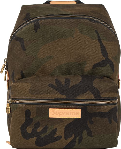 Louis Vuitton x Supreme Apollo Backpack Monogram Camo Solesense