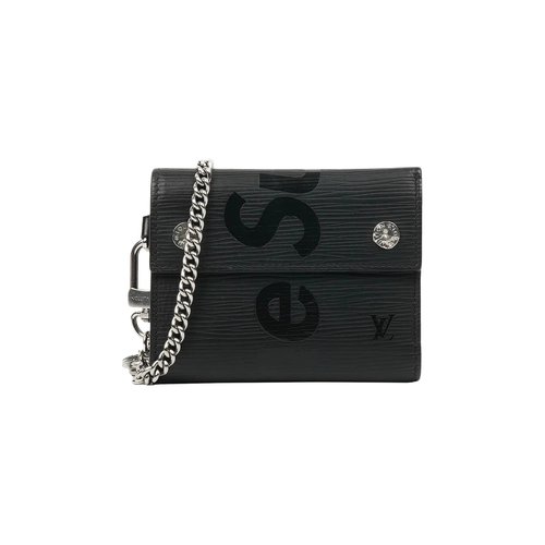 Louis Vuitton x Supreme Chain Wallet - 00049 1SS1711LVXSCW BLAC