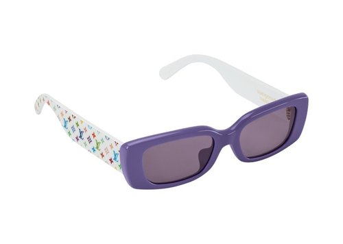 Louis Vuitton x Takashi Murakami gram Cat Eye Sunglasses - Purple (Z3249W)