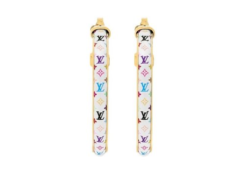 Louis Vuitton x Takashi Murakami Monogram Earrings - Multicolored