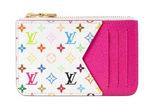 Louis Vuitton x Takashi Murakami Romy Card Holder - Multicolor White