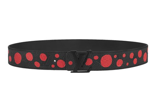 Louis Vuitton x Yayoi Kusama LV Initiales 40MM Reversible Belt - Black/Red