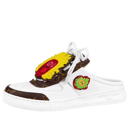 Louis Vuitton x YAYOI KUSAMA Mules - White - YP1ABD7C