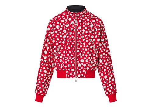 Louis Vuitton x Yayoi Kusama Reversible Infinity Dots Bomber Jacket - Rouge Vif/Red/White - YP1AB7S6