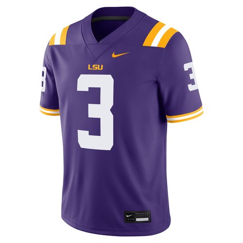 Odell Beckham Jr LSU Tigers Menâs Nike Dri-FIT College Game Jersey - Purple - NC2F08AKCP9-8ZB