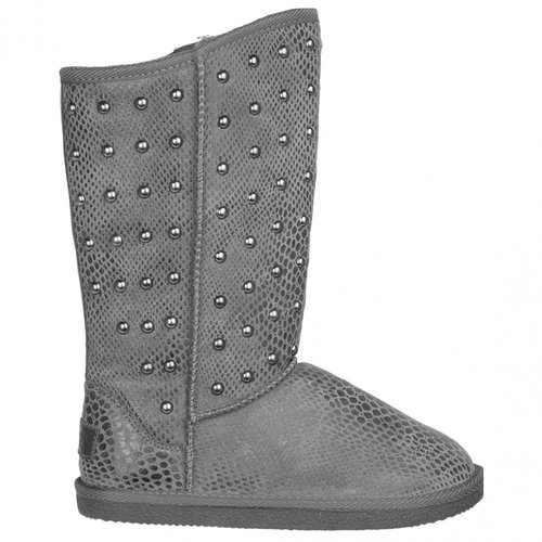 Lugz Kimi Snake Studded Round Toe Pull On Boots - Grey - WKIMS-010