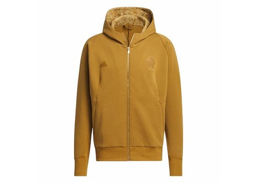 Mahomes adidas Z.N.E. Premium Full-Zip Sweatshirt - Bronze Strata - IM8085
