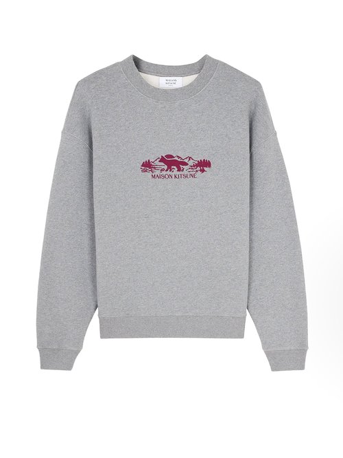 MaisOn Kitsuné CottOn Sweatshirt With Embroidered Logo On The FrOnt - NM00308KM0307_H131
