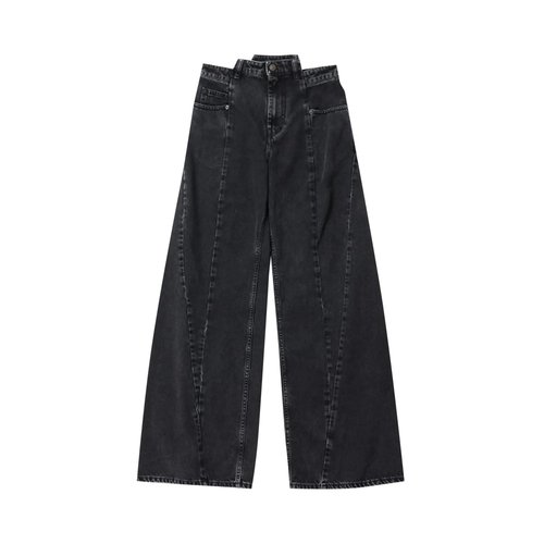 Maison Margiela 5 Pockets Asymmetrical Waist Jean - S51LA0133 S30496 961