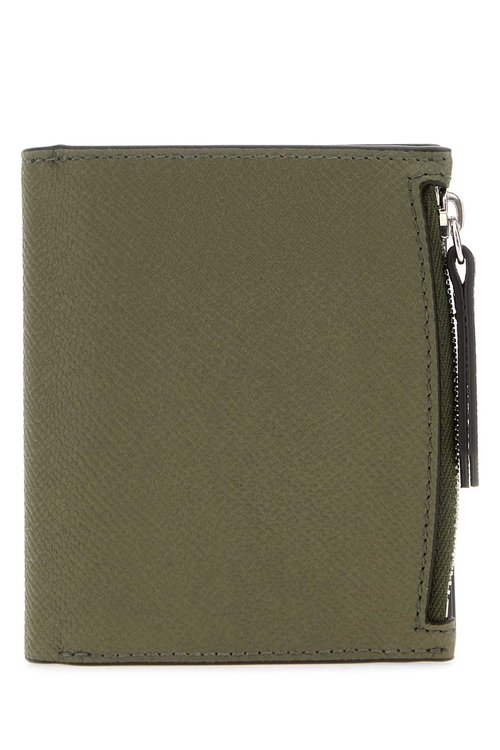 Maison Margiela Army Green Leather Wallet - SA1UI0020P4745T7429