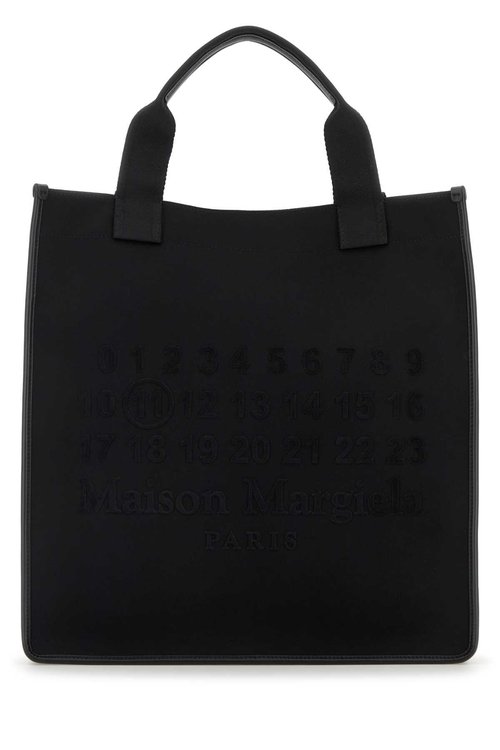 MM6 Maison Margiela Mini Canvas Shopping Bag 'Black