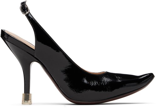 Maison Margiela Black Loved To Death Slingback - T8013 Black - S58WP0292 P7426