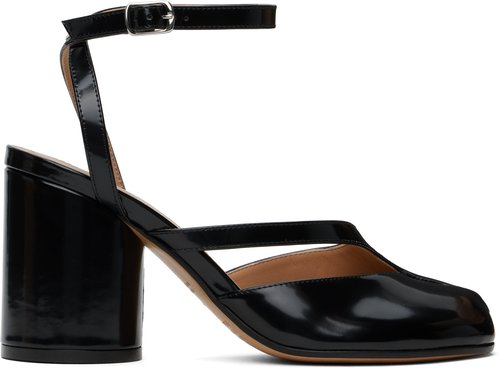 Maison Margiela Black Tabi Pump Sandal - T8013 Black - S58WP0280 P8193