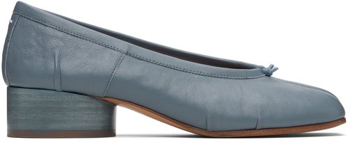 Maison Margiela Blue Tabi New Ballerina - T6317 Grey Blue - S58WZ0128 P3753