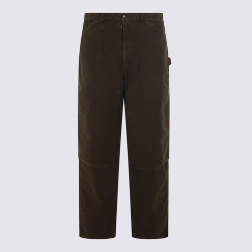 Maison Margiela Brown Cotton Pants - S50KA0691S76543963