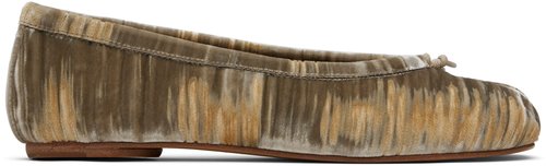 Maison Margiela Brown Tabi Ballerina Flats - T2585 Petrified Oak - S58WZ0145 P7418