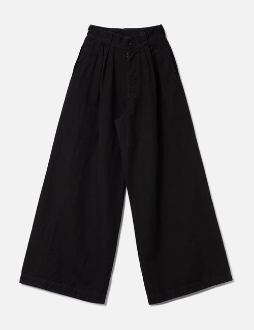 Maison Margiela Canvas Wide Pants - Black