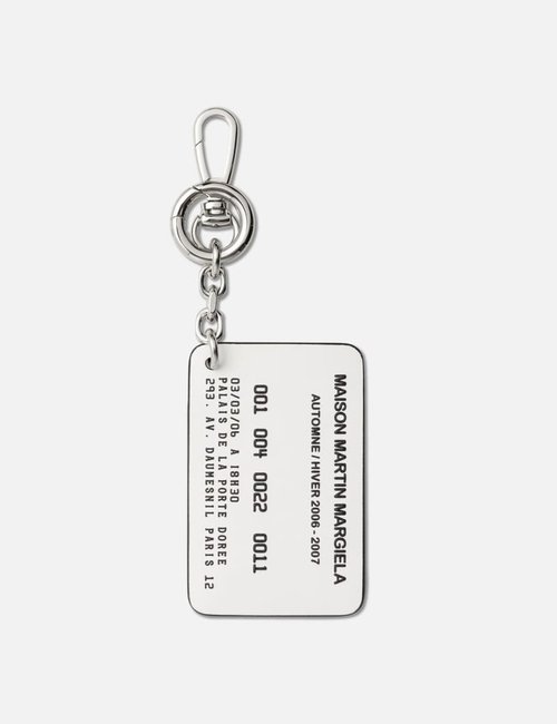 Maison Margiela Cardholder Keychain - Black