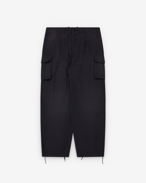 Maison Margiela Cotton-blend Cargo Trousers - Black - S50KA0708