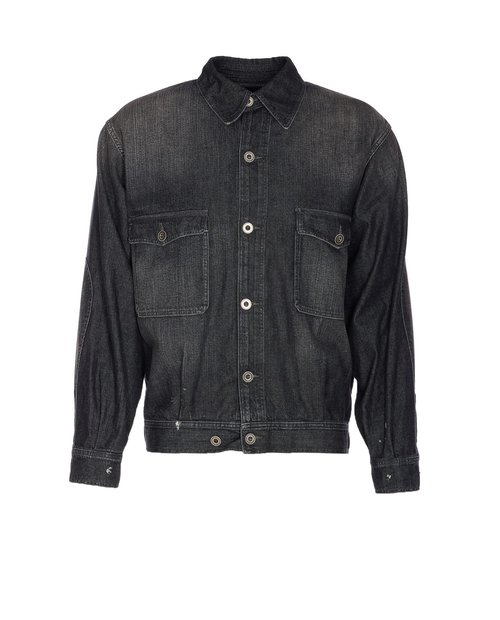 Maison Margiela Distressed Trucker Denim Jacket S50AM0649M30025961 - S50AM0649M30025961